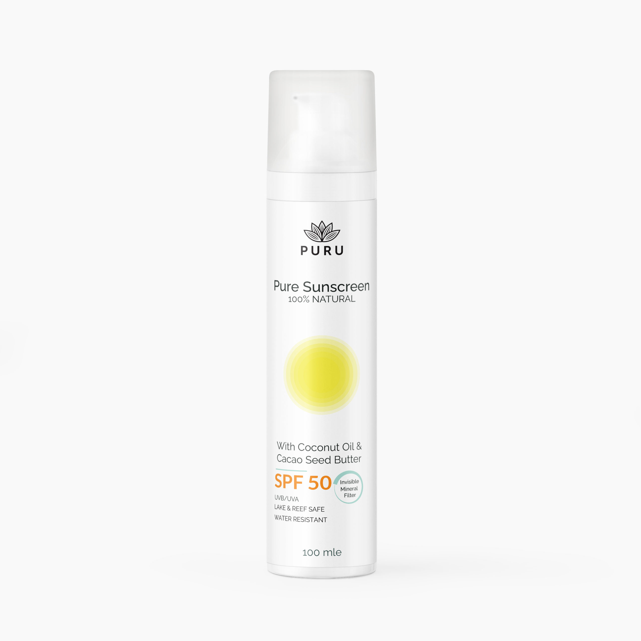 Pure Sunscreen SPF 50 - Zero White Cast