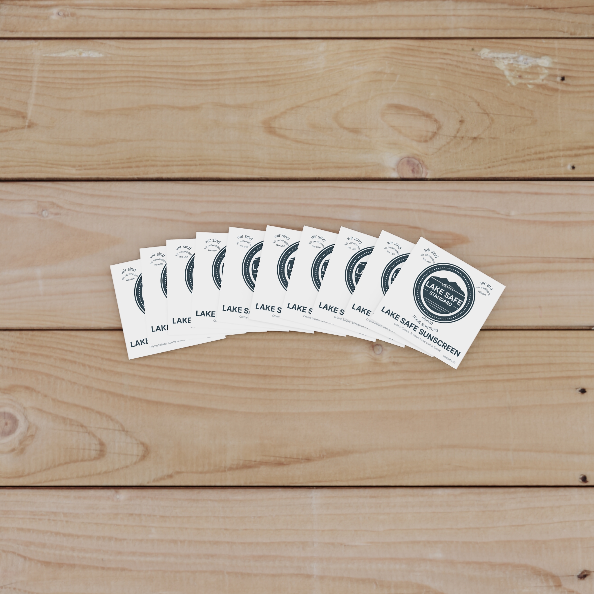 Badge certifié Lake Safe - Autocollant Smiley – Image 2